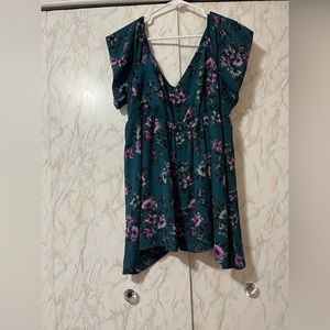Torrid - Floral Off the Shoulder Top